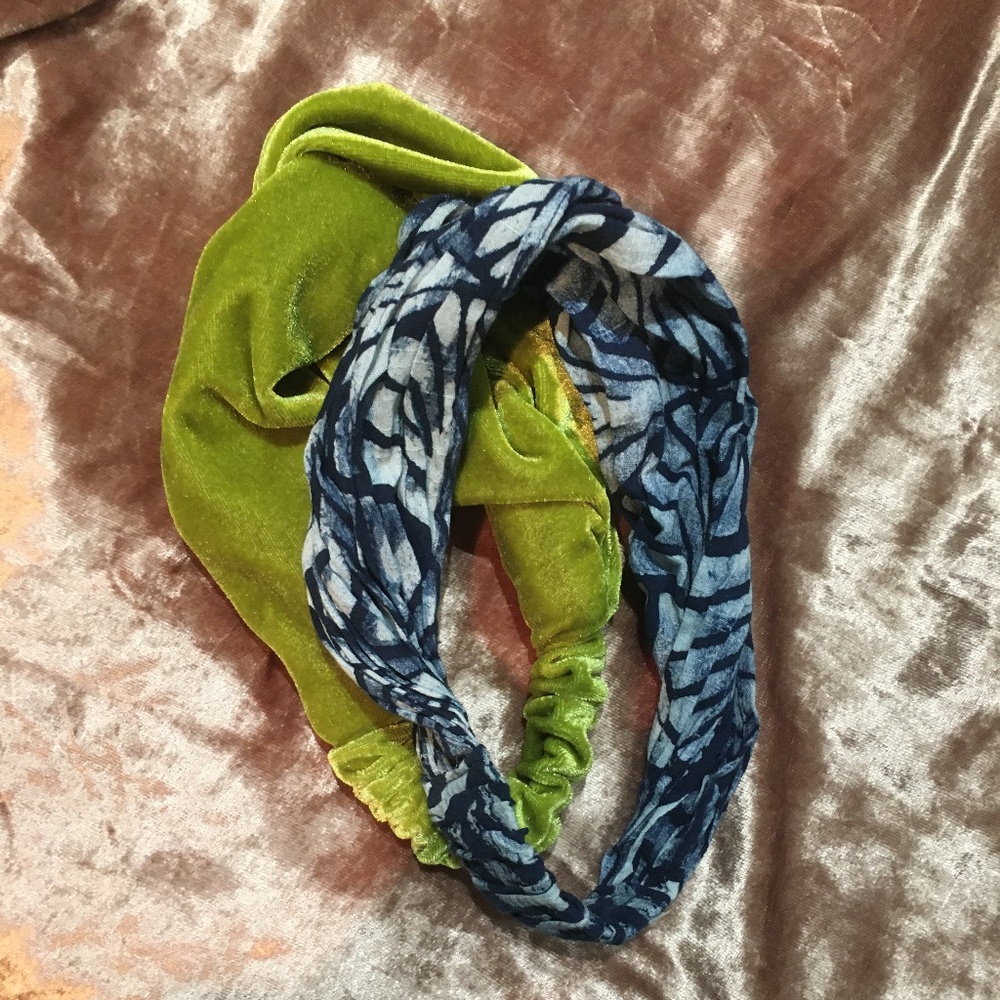 Green & Blue Hairband Bundle!